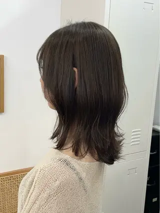 ミディアム カラー ✨髪質改善✨原宿 えのもと　はなのヘアスタイル