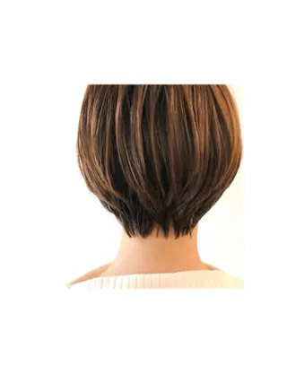 ショート カラー ワタベ ハヤト/ トップデザイナーのヘアスタイル