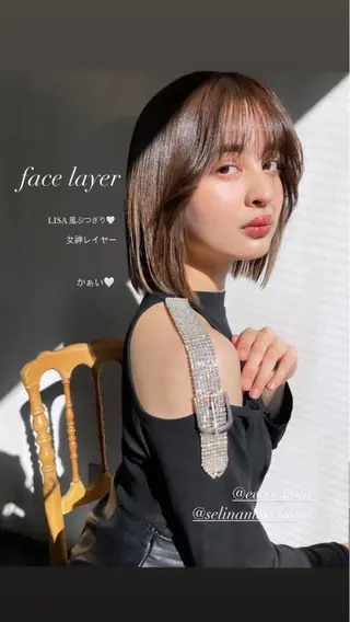 ショート 韓国 / 中国ヘア 🦋Noniのヘアスタイル