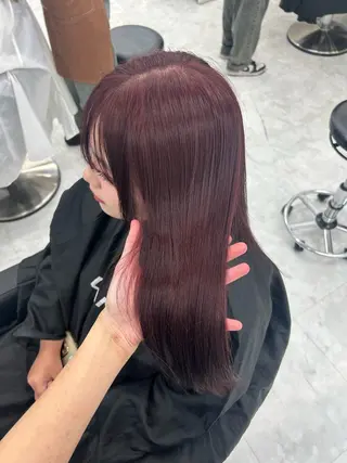 セミロング 🥀艶髪/似合わせ 暖色/まな🥀のヘアスタイル