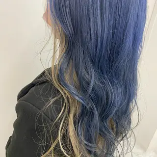 セミロング カラー 韓国艶カラー🇰🇷 DISCO💙のヘアスタイル