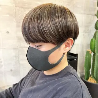 カラー メンズ 韓国ヘア /男女❄️ 細江 美紅のヘアスタイル