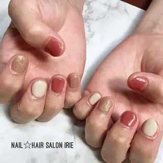 ネイル Hair salon Irie所属・與儀 知佳のネイルデザイン