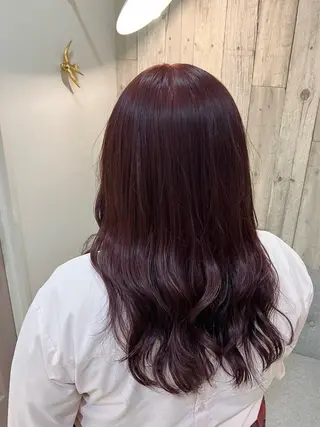 セミロング カラー 藤田 七海のヘアスタイル