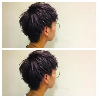 ショート メンズ サトウ レンマのヘアスタイル