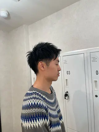 ショート メンズ 植原 遥夏のヘアスタイル