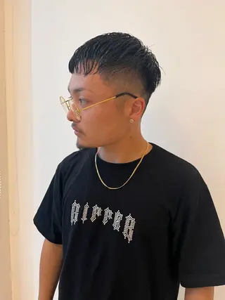 メンズ 平間 稔希のヘアスタイル