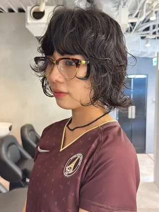 ショート パーマ 🌿【パーマ美容師】 カイチ🌿のヘアスタイル