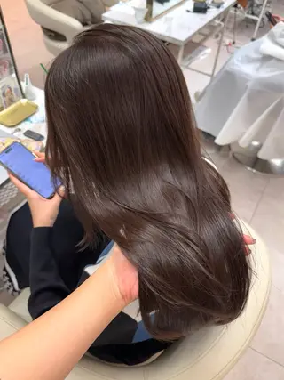 ロング カラー ♡韓国/レイヤー カット/Ayana♡のヘアスタイル