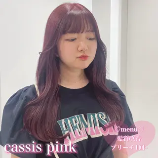 ロング 盛れる暖色🎀ガーリ ーヘア🎀きっかのヘアスタイル