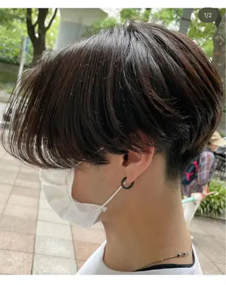 メンズ CYAN.所属・山口 陸のヘアスタイル