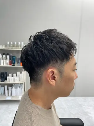 ショート メンズ ✨️メンズ高評価✨️ 野口虎剛のヘアスタイル
