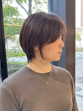 ショート GIEN 西宮ガーデンズプラス所属・中尾 碧斗のヘアスタイル