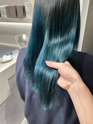 ロング カラー 🩰ニシムラヒカリ 半個室salon♡*のヘアスタイル