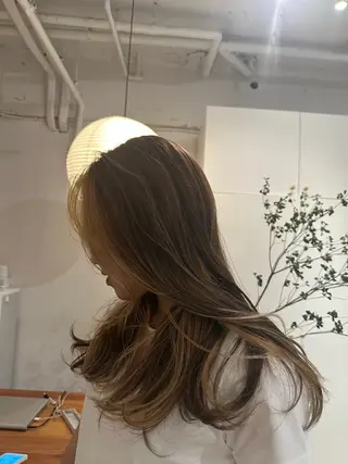 ロング 🎨横浜美容室 LINE/AI🎨のヘアスタイル