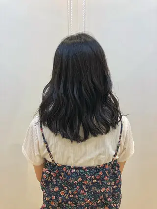 ミディアム 齋藤 らいのヘアスタイル