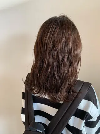 ミディアム カラー 中島 直哉のヘアスタイル