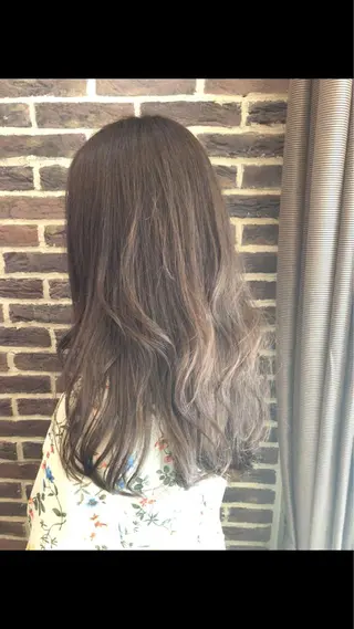 ロング カラー パーマ 高橋 隆一のヘアスタイル