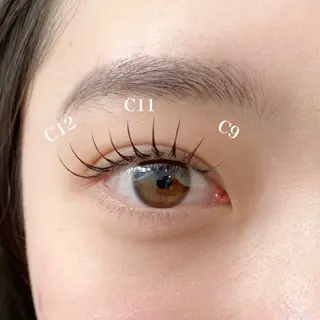 アイブロウ 草加/モテまつ毛 &眉サロンAkikoのマツエク・マツパデザイン