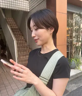 ショート カラー 🌿ニュアンスパーマ /ショート淳平のヘアスタイル