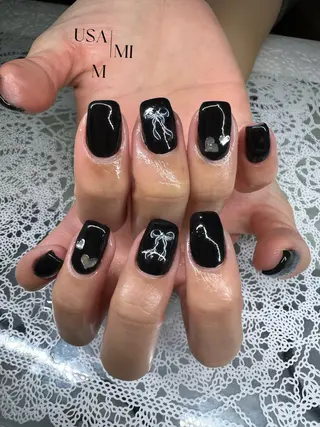 ネイル 💕🐰うさみみ🐰 💕のネイルデザイン