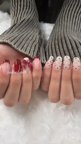 ネイル nail salon18.博多店&よもぎ蒸し所属・nail salon 18momokaのネイルデザイン