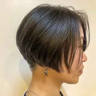 ショート 尾籠 美幸 (オゴモリ ミユキ)のヘアスタイル