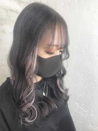 ミディアム カラー ️🩵透明感カラー Yūka🩵のヘアスタイル