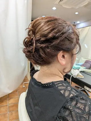ヘアアレンジ 片本 美由紀のヘアスタイル
