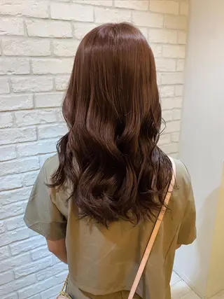 ロング カラー ヘアアレンジ ブリーチなし/ レイヤー🌿runaのヘアスタイル