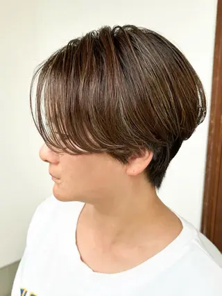 ショート 横山 美由紀のヘアスタイル