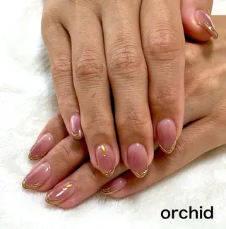 ネイル orchid ♡オーキッドのネイルデザイン