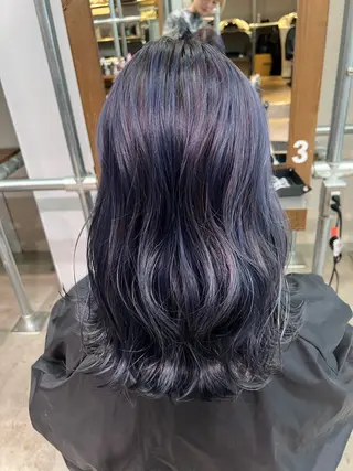 カラー 透明感カラー/レイヤ ーhinata.のヘアスタイル