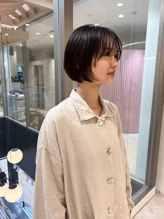 ショート カラー メンズヘア/レイヤー /ボブ山内春輝のヘアスタイル