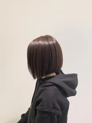ショート ショート、ボブ/ 川鍋薫のヘアスタイル