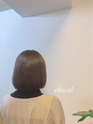 ショート カラー 【エシカル】 HOSOMIのヘアスタイル