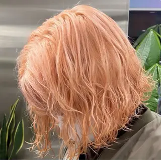 ミディアム カラー メンズ/ボブ/パーマ /くるみのマツエク・マツパデザイン