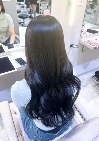 ロング カラー 🐰🎀ボブ専門 yuzuka🎀🐰のヘアスタイル