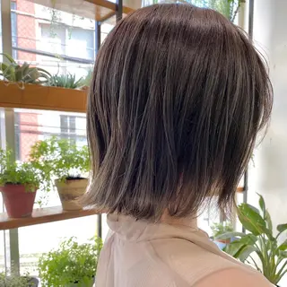ショート カラー ヘアアレンジ tane.所属・【ダメージレス施術】 【透明感】北村 拓也のヘアスタイル