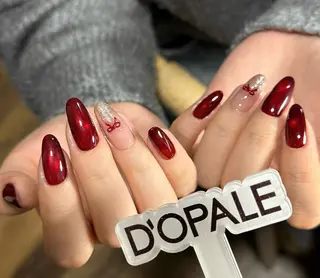 ネイル D‘OPALEサロン所属・トパサロン 上野kkのネイルデザイン