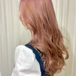 ロング カラー シェアハピ 雪本☃️のヘアスタイル