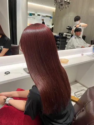ロング ｻｲﾄｳ ｺｳﾀ/梅田駅近のヘアスタイル