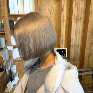 カラー まろみ暖色× chia🕯のヘアスタイル