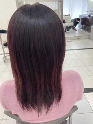 ミディアム カラー モデル募集中🍤 清水 美陽のヘアスタイル
