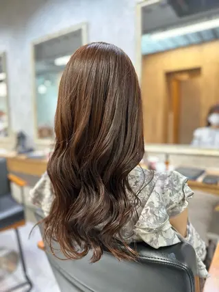 セミロング 越谷/髪質改善カラー /大野洸太のヘアスタイル