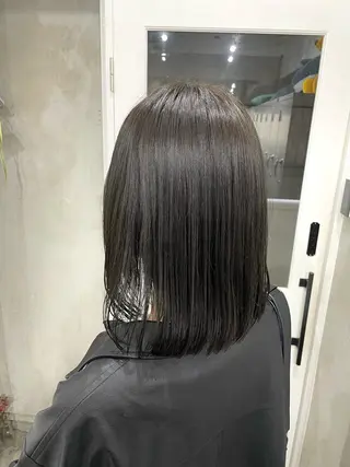 カラー 色落ち綺麗透明感カラ /ボブ/ナカツヒカルのヘアスタイル