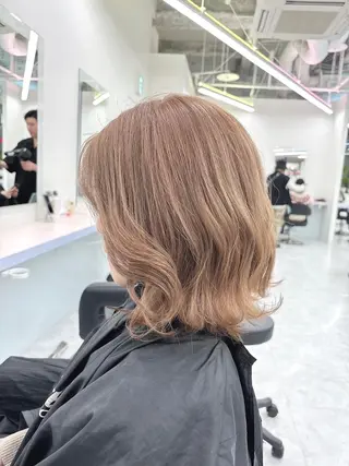 カラー 冬の透明感暗髪❄️ トレンドカラー❄️のヘアスタイル