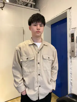 ショート メンズ おしゃれパーマ メンズ特化/みーまんのヘアスタイル