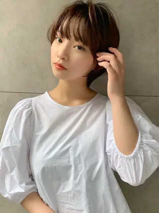 ショート 🌙縮毛矯正/艶髪/ Ryoka🌙のヘアスタイル
