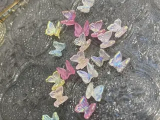 ネイル ki🍒🍒 ki ツルツルネイルのネイルデザイン